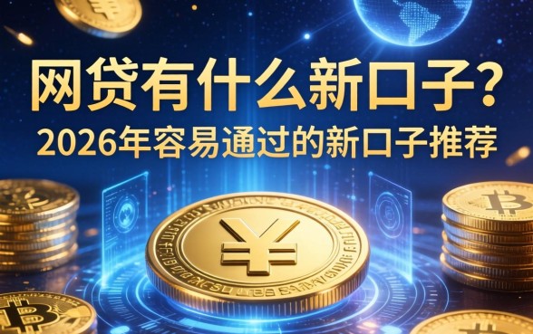 网贷有什么新口子？2026年容易通过的新口子推荐