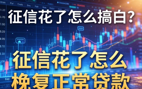 征信花了怎么搞白？征信花了怎么恢复正常贷款