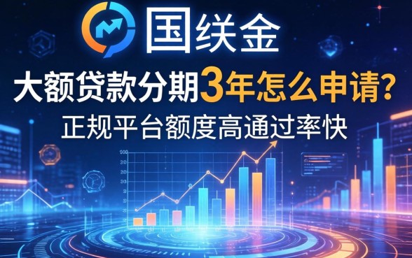 大额贷款分期3年怎么申请？正规平台额度高通过率快