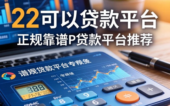 22可以贷款的平台有哪些，正规靠谱的贷款平台推荐