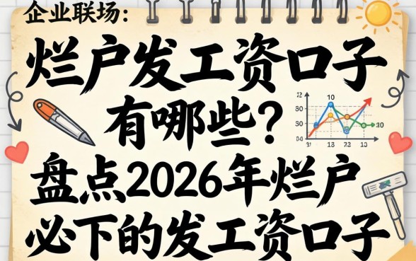盘点2026年烂户必下的发工资口子