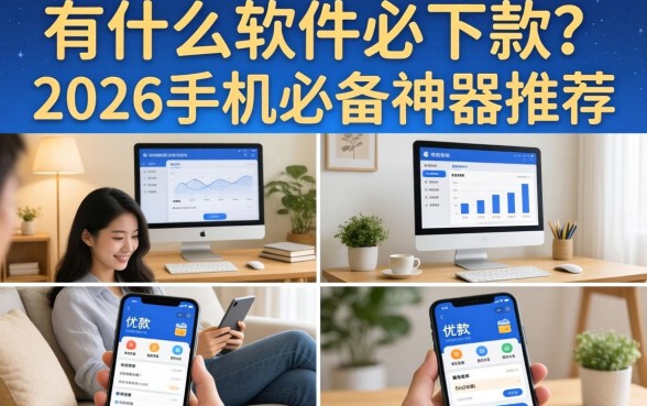 有什么软件必下款?2026手机必备神器推荐 2026手机必备神器推荐