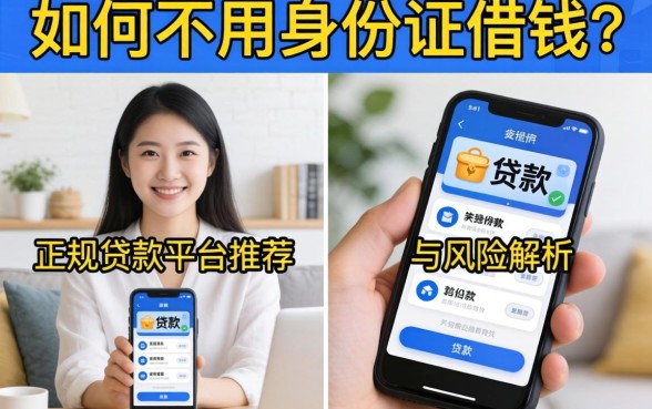 如何不用身份证借钱?正规贷款平台推荐与风险解析 正规贷款平台推荐与风险解析