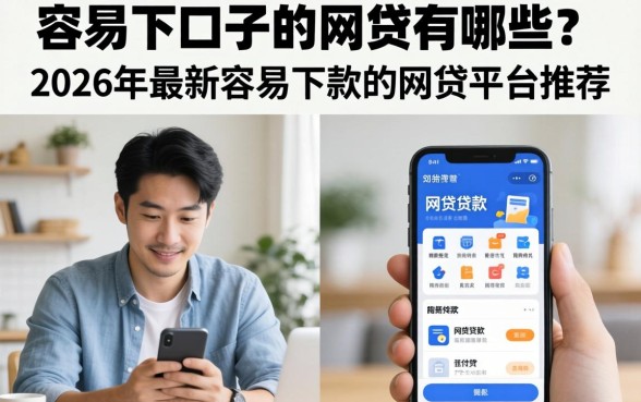 2026年最新容易下款的网贷平台推荐