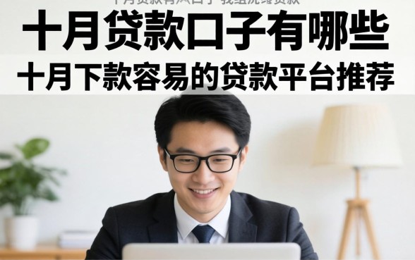 十月贷款口子有哪些，十月下款容易的贷款平台推荐