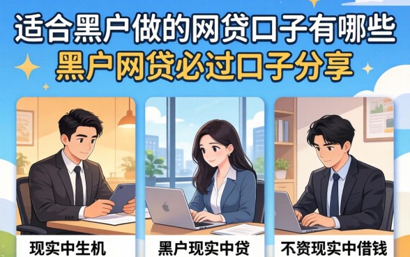 适合黑户做的网贷口子有哪些,黑户网贷必过口子分享 适合黑户做的网贷口子有哪些