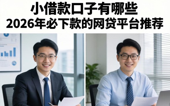 小借款口子有哪些,2026年必下款的网贷平台推荐 2026年必下款的网贷平台推荐