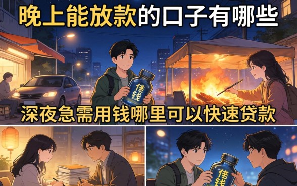 晚上能放款的口子有哪些,深夜急需用钱哪里可以快速贷款 深夜急需用钱哪里可以快速贷款