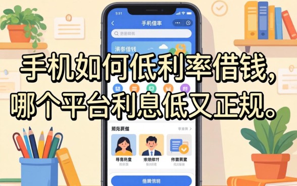 哪个平台利息低又正规