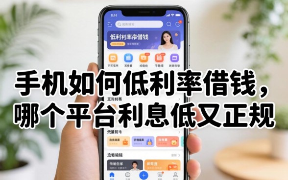 哪个平台利息低又正规