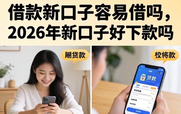 借款新口子容易借吗,2026年新口子好下款吗 2026年新口子好下款吗