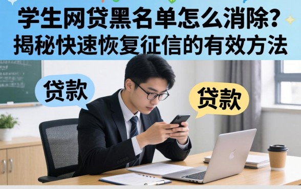 学生网贷黑名单怎么消除?揭秘快速恢复征信的有效方法 揭秘快速恢复征信的有效方法