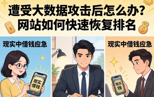 遭受大数据攻击后怎么办？网站如何快速恢复排名