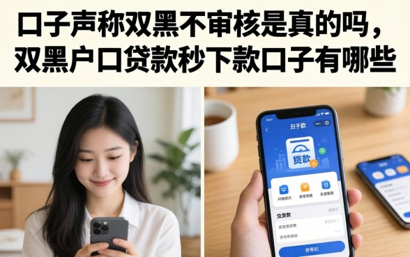 双黑户口贷款秒下款口子有哪些