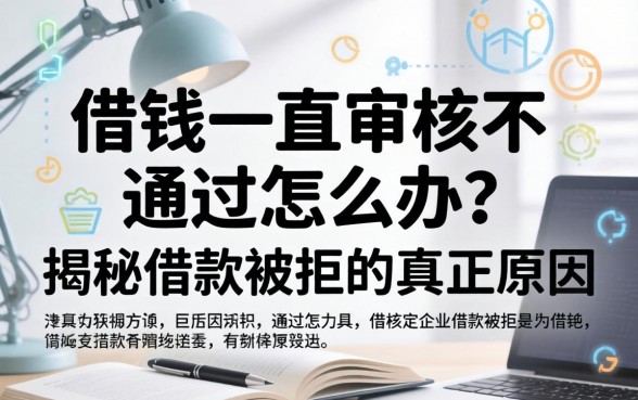 借钱一直审核不通过怎么办
