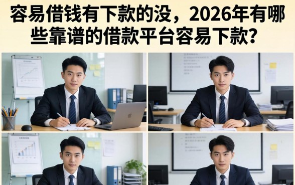 容易借钱有下款的没,2026年有哪些靠谱的借款平台容易下款? 2026年有哪些靠谱的借款平台容易下款
