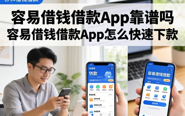 容易借钱借款app靠谱吗，容易借钱借款app怎么快速下款