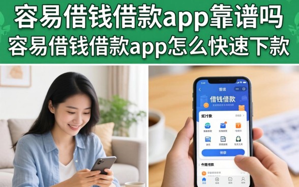 容易借钱借款app靠谱吗,容易借钱借款app怎么快速下款 容易借钱借款app怎么快速下款