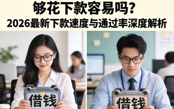 够花下款容易吗？2026最新下款速度与通过率深度解析