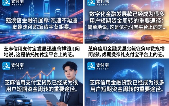 芝麻信用支付宝贷款额度怎么提高