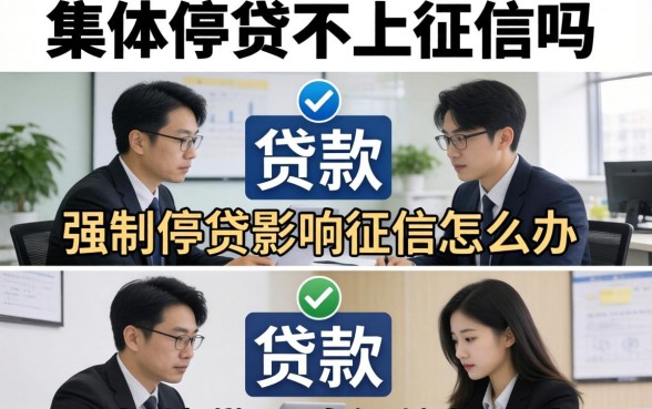 强制停贷影响征信怎么办