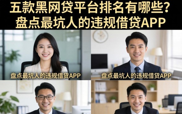 盘点最坑人的违规借贷APP