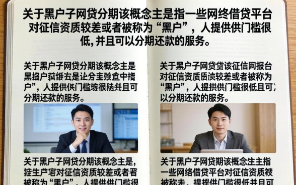 黑户口子网贷分期哪里有?黑户能下款的分期贷款推荐 黑户能下款的分期贷款推荐