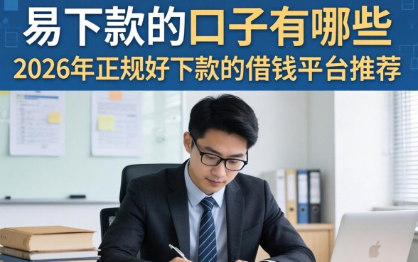 2026年正规好下款的借钱平台推荐