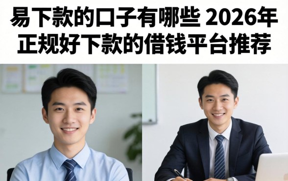 2026年正规好下款的借钱平台推荐