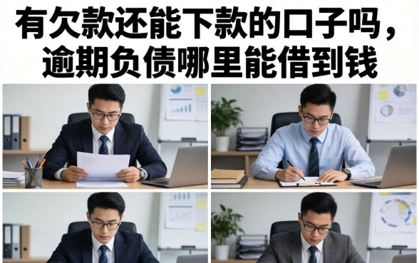 有欠款还能下款的口子吗,逾期负债哪里能借到钱 有欠款还能下款的口子吗