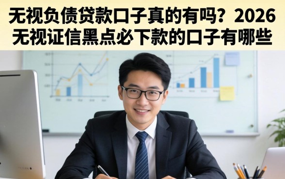 无视负债贷款口子真的有吗?2026无视征信黑户必下款的口子有哪些 2026无视征信黑户必下款的口子有哪些