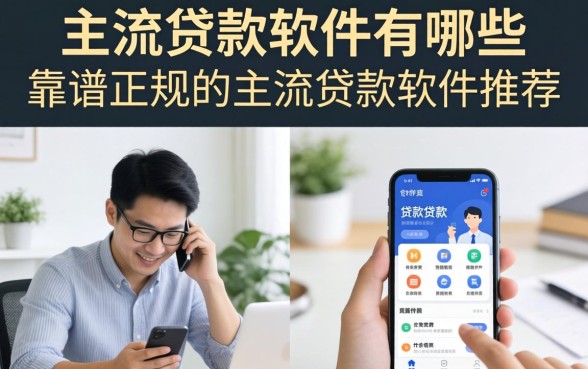 靠谱正规的主流贷款软件推荐