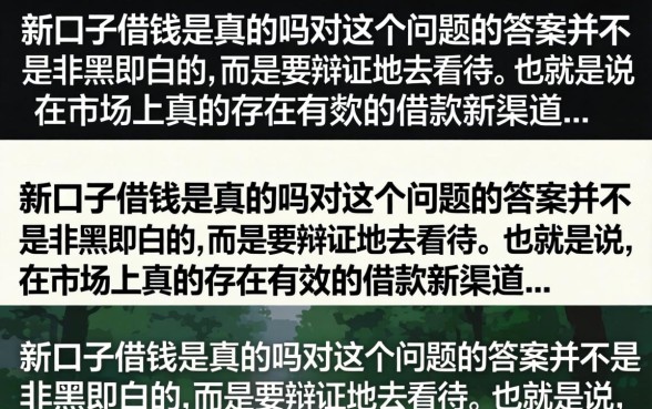 2026年最新靠谱下款渠道盘点