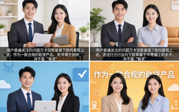 万卡贷款好下款吗，万卡贷款审核好通过吗容易下款吗