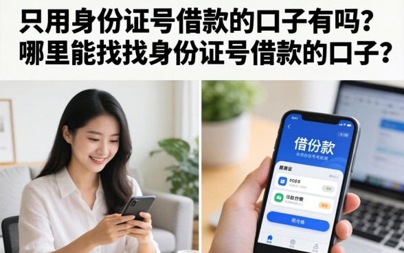 哪里能找到身份证号借款的口子