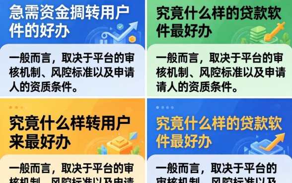 正规靠谱下款快的平台推荐