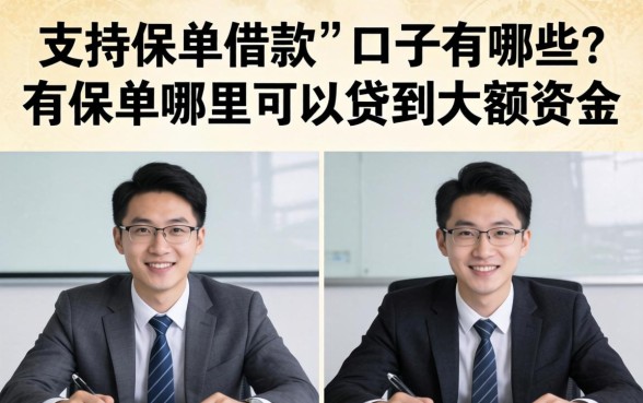 支持保单借款的口子有哪些?有保单哪里可以贷到大额资金 有保单哪里可以贷到大额资金