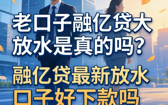 老口子融亿贷大放水是真的吗？融亿贷最新放水口子好下款吗？