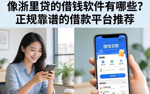 像浙里贷的借钱软件有哪些
