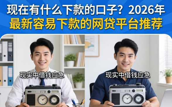 现在有什么下款的口子？2026年最新容易下款的网贷平台推荐
