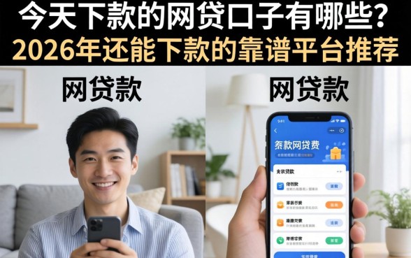 2026年还能下款的靠谱平台推荐