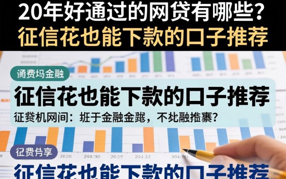 20年好通过的网贷有哪些?征信花也能下款的口子推荐 20年好通过的网贷有哪些