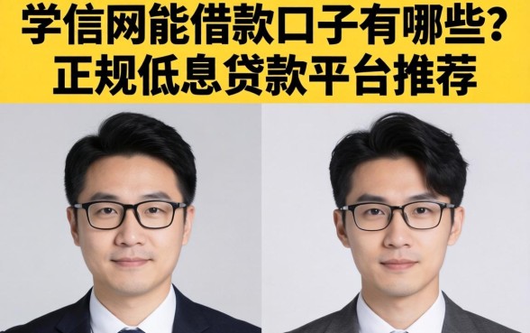 学信网能借款口子有哪些?正规低息贷款平台推荐 学信网能借款口子有哪些