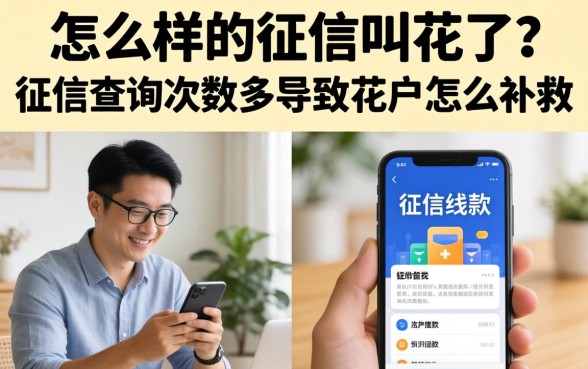 征信查询次数多导致花户怎么补救