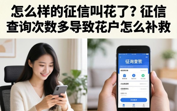 征信查询次数多导致花户怎么补救