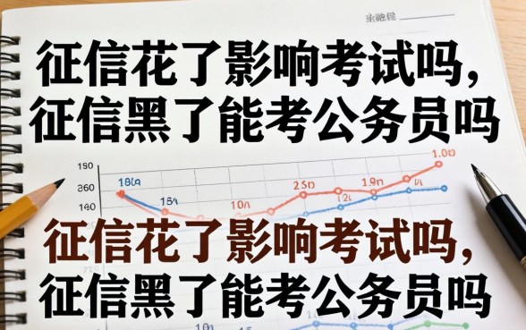 征信花了影响考试吗,征信黑了能考公务员吗 征信黑了能考公务员吗