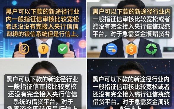 黑户能下款的新口子真的有吗?2026年黑户必下口子推荐 黑户能下款的新口子真的有吗