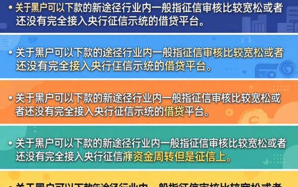 黑户能下款的新口子真的有吗?2026年黑户必下口子推荐 黑户能下款的新口子真的有吗
