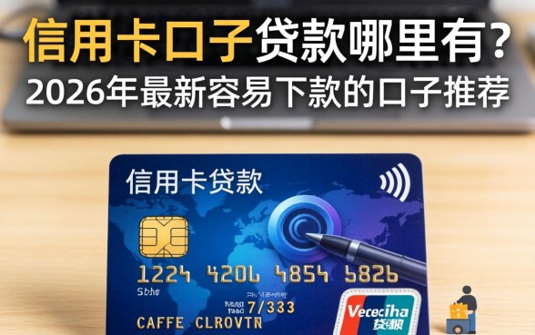 信用卡口子贷款哪里有？2026年最新容易下款的口子推荐
