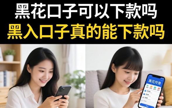 黑户口子真的能下款吗